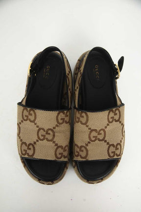 Sandales Gucci  Marron