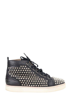 Baskets Christian Louboutin Louis junior spike Noir