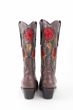 Bottes de cow-boy Celine  Marron