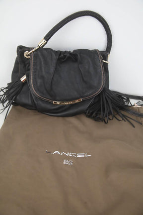 Porté épaule Lancel  Noir