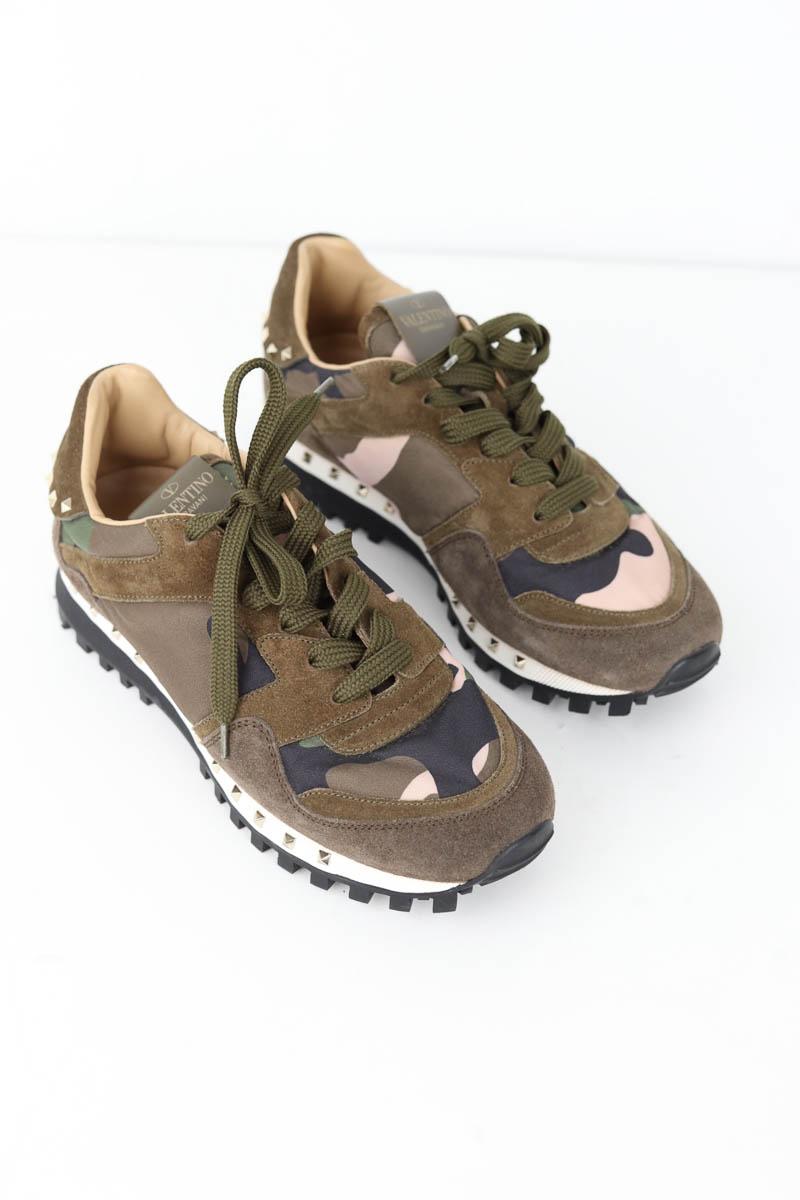 Baskets Valentino Rockrunner Kaki