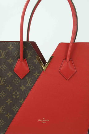 Sac Félicie en cuir empreinte rouge Louis Vuitton - Seconde Main