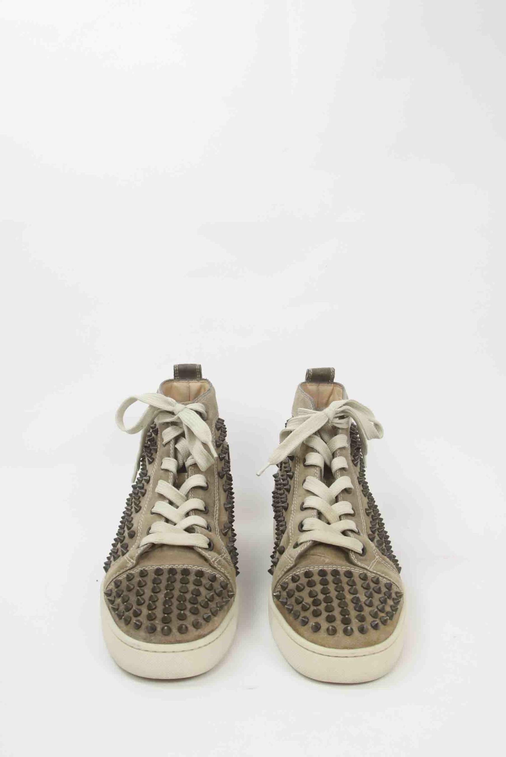 Baskets Christian Louboutin  Marron