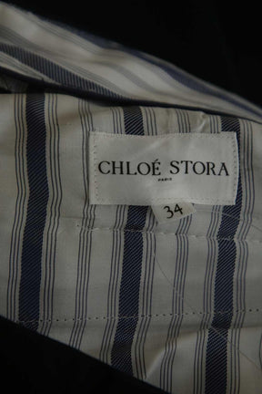 Pantalons Carot Chloé Stora  Bleu
