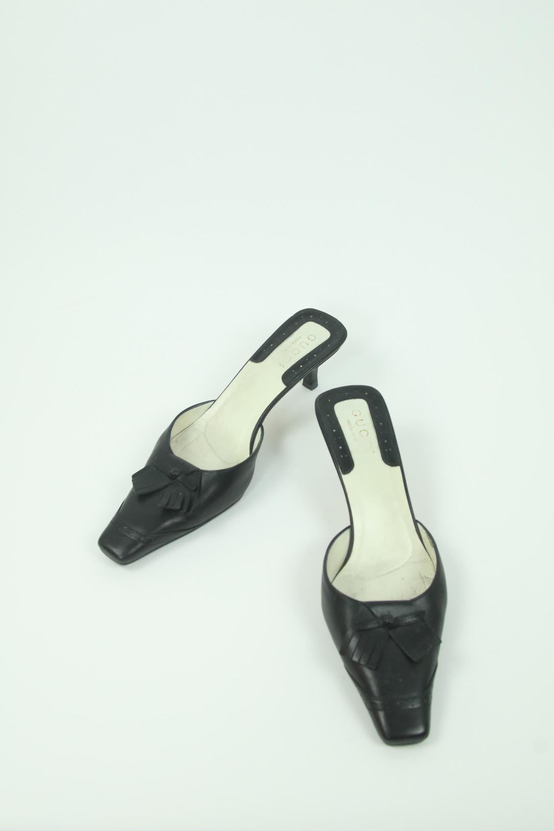 Talons mules Gucci  Bleu