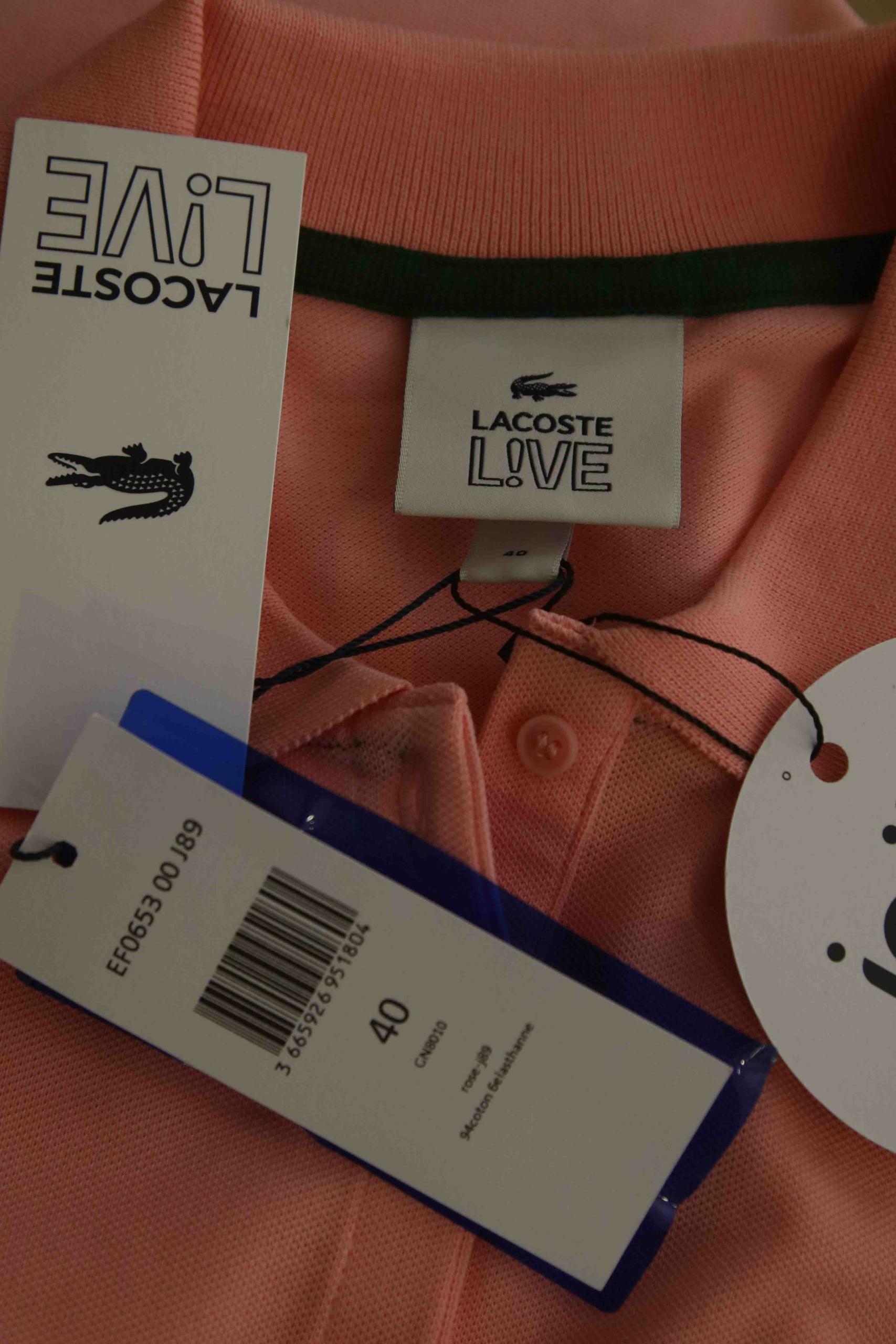 Tuniques Lacoste  Rose