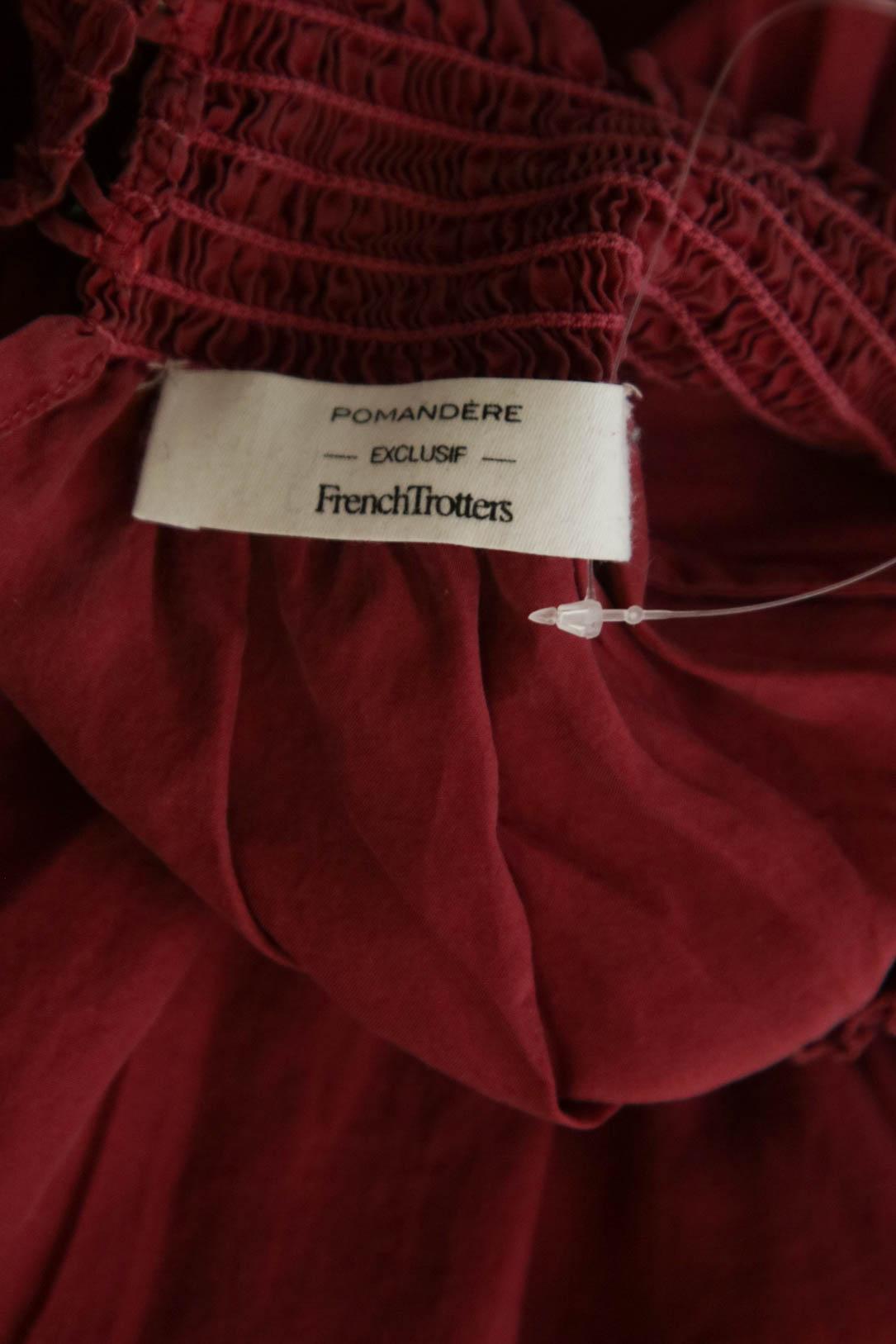 Blouses Pomandère  Bordeaux