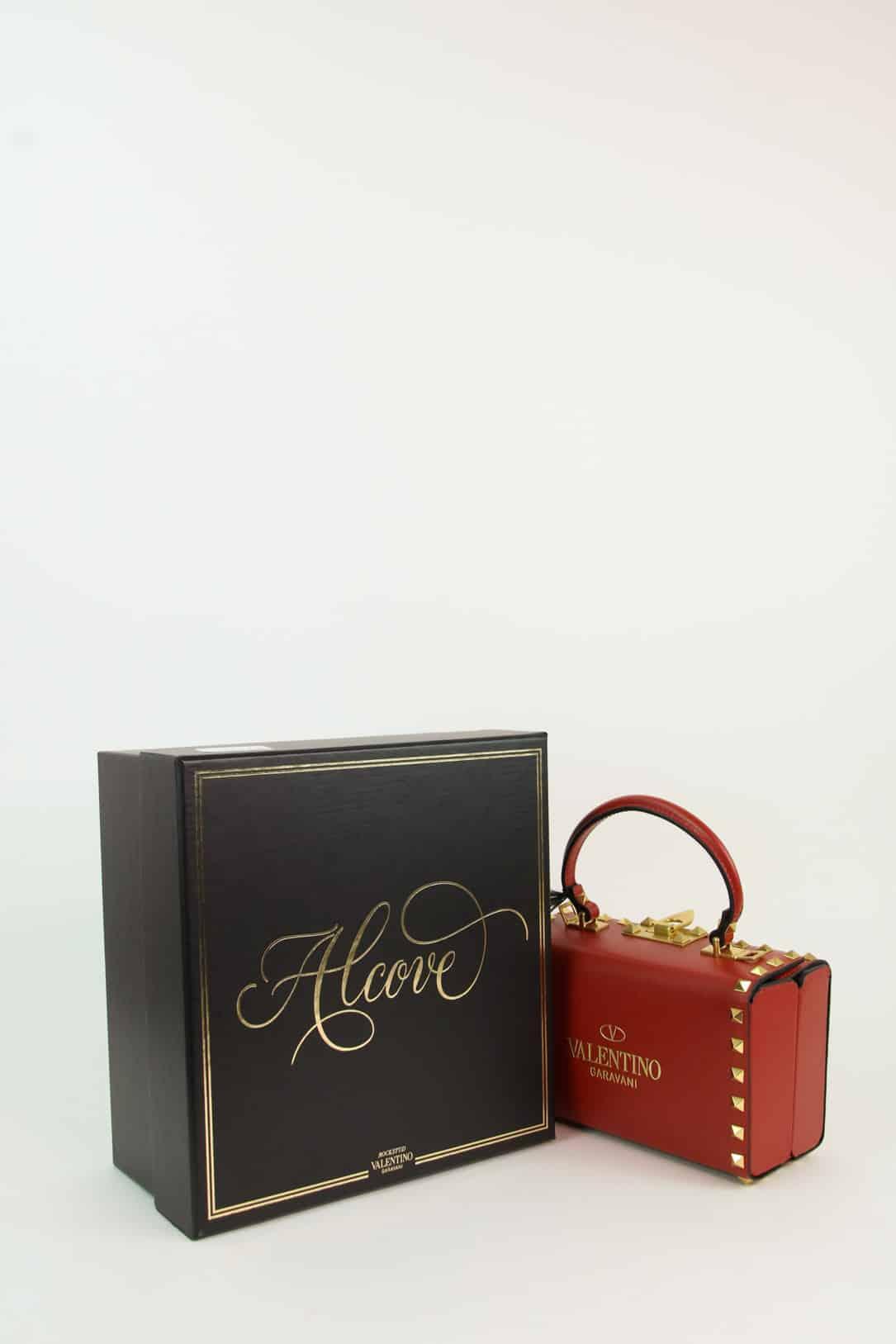 Mini sacs VALENTINO Rockstud Rouge