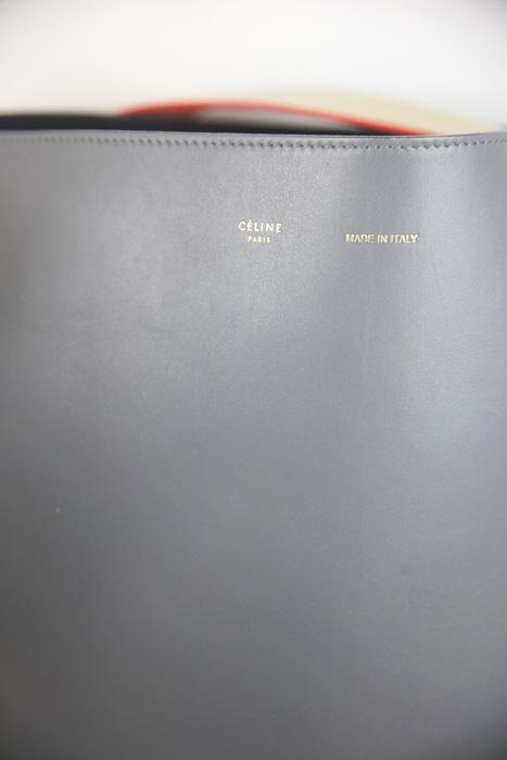 Porté épaule Celine SAC SEAU Bleu