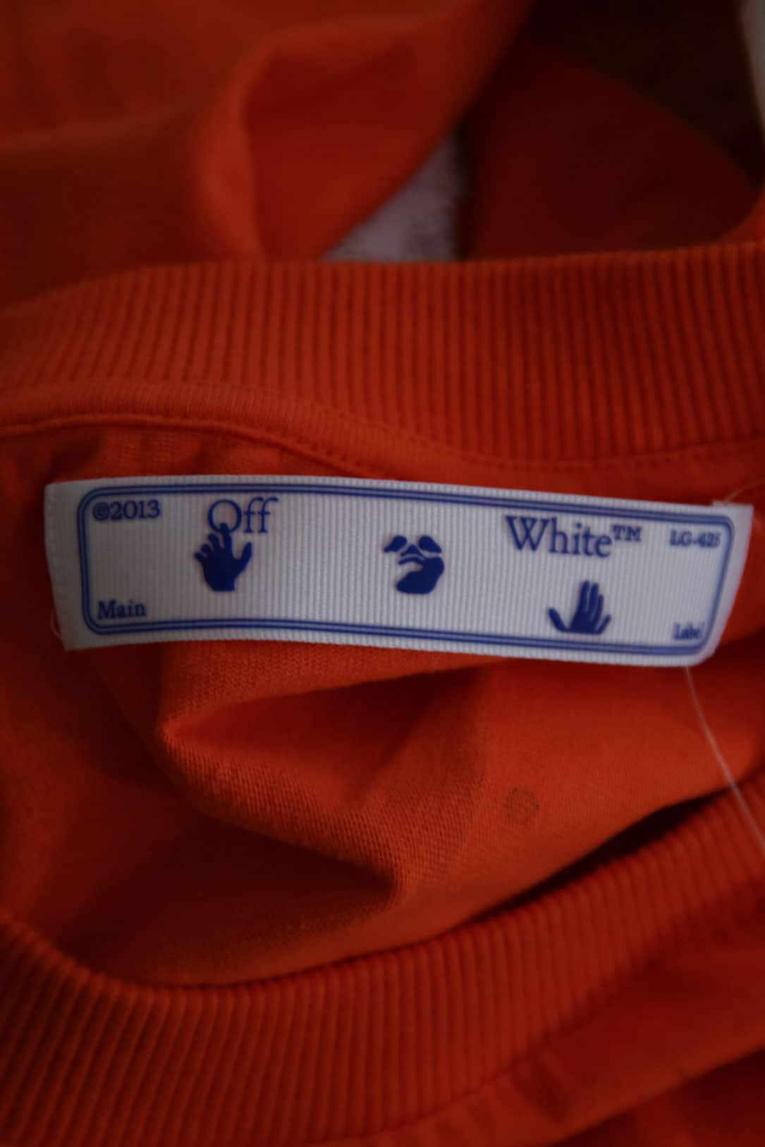 T-shirt Off White x Teenage Engineering Off White  Orange