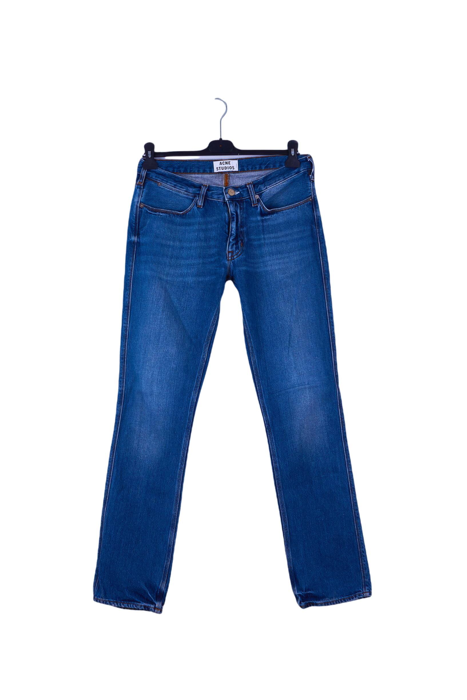 Droit Acne Studios  Bleu