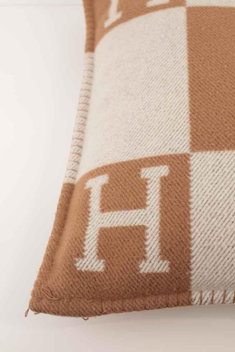 Lifestyle Plaid Hermès  Marron