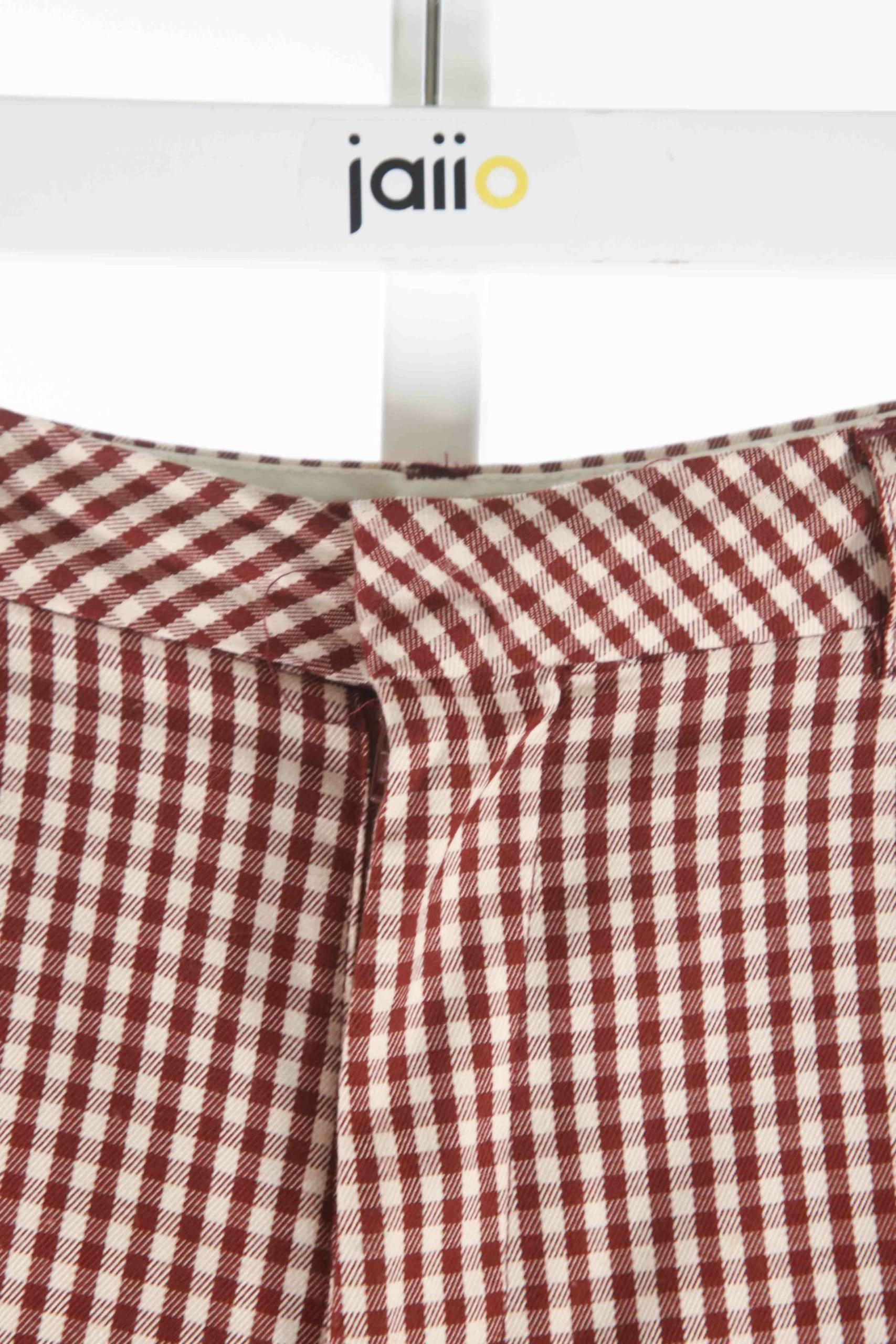 Pantalons Carot Scotch & Soda  Bordeaux