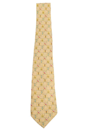 Cravate Hermès  Jaune