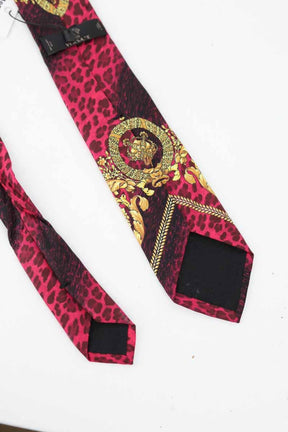 Cravate Versace  Rose