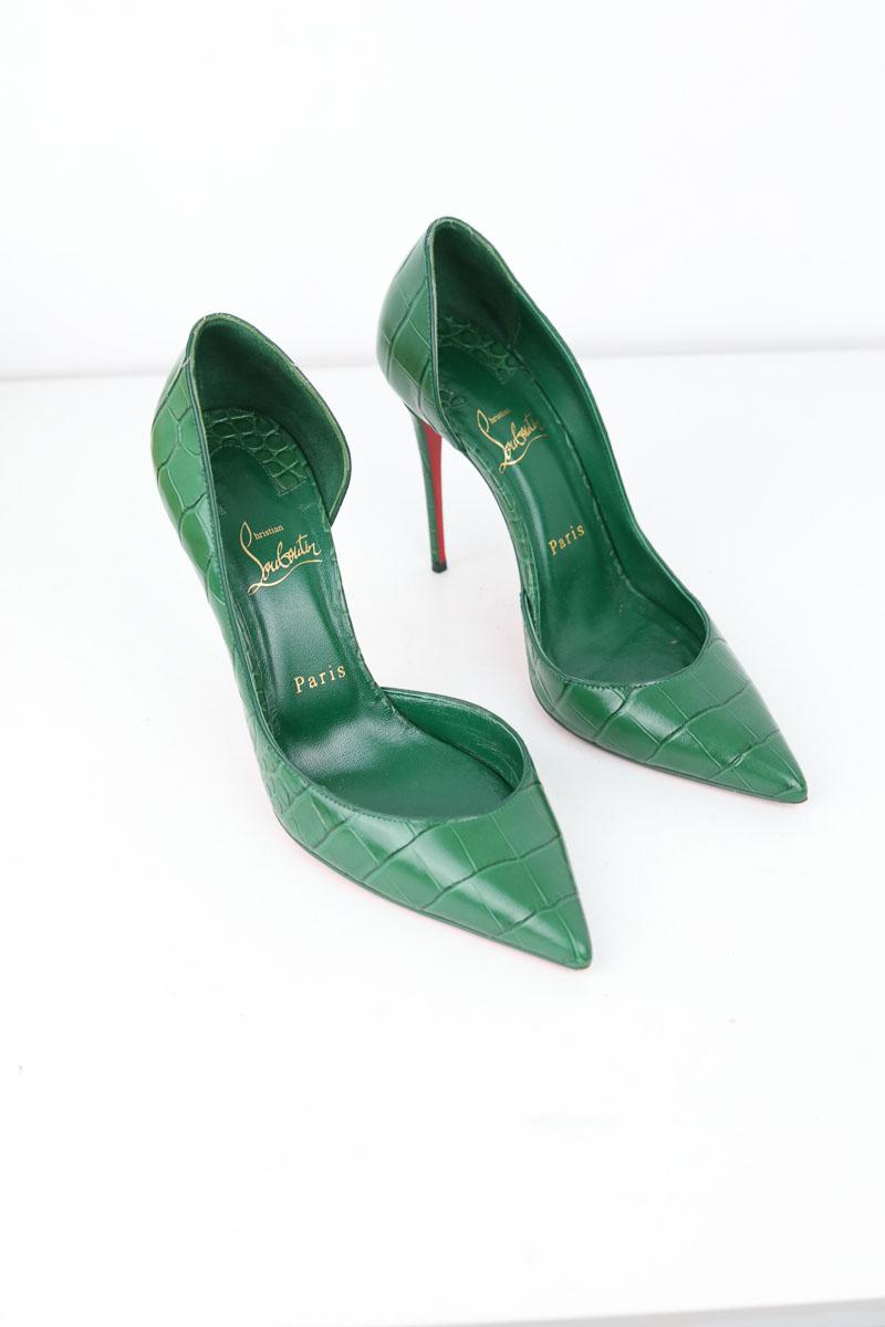 Talons Christian Louboutin Iriza Vert