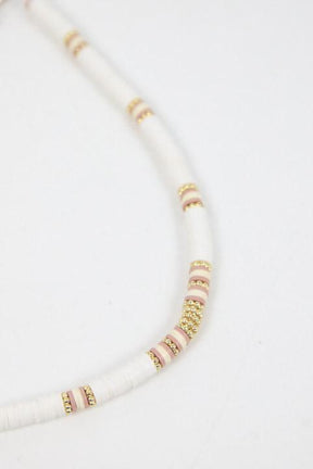 Collier Mumday Mornings  Blanc