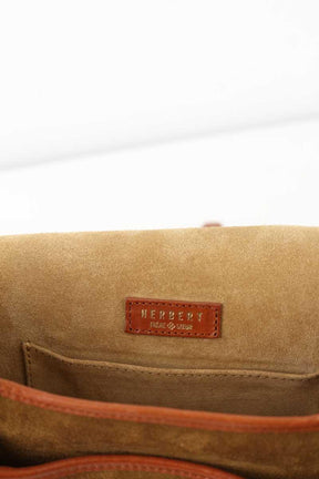 Bandoulière Herbert Frère Soeur  Marron