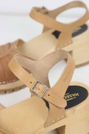 Sandales Swedish Hasbeens  Marron