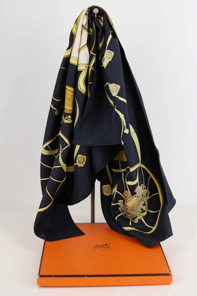 Foulard Hermès  Beige