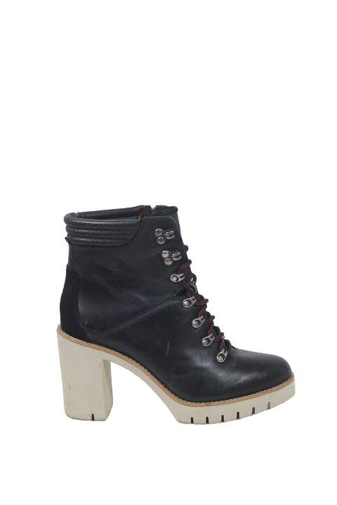 Bottes à lacets Tommy Hilfiger  Noir