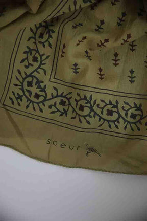 Foulard Soeur  Vert