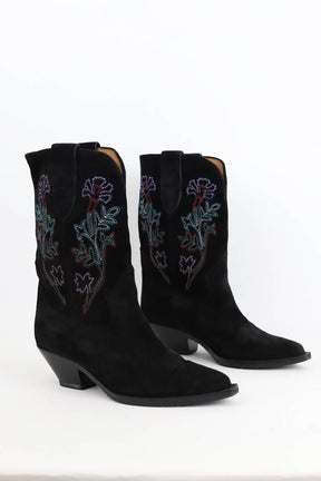 Bottes de cow-boy Isabel Marant  Noir