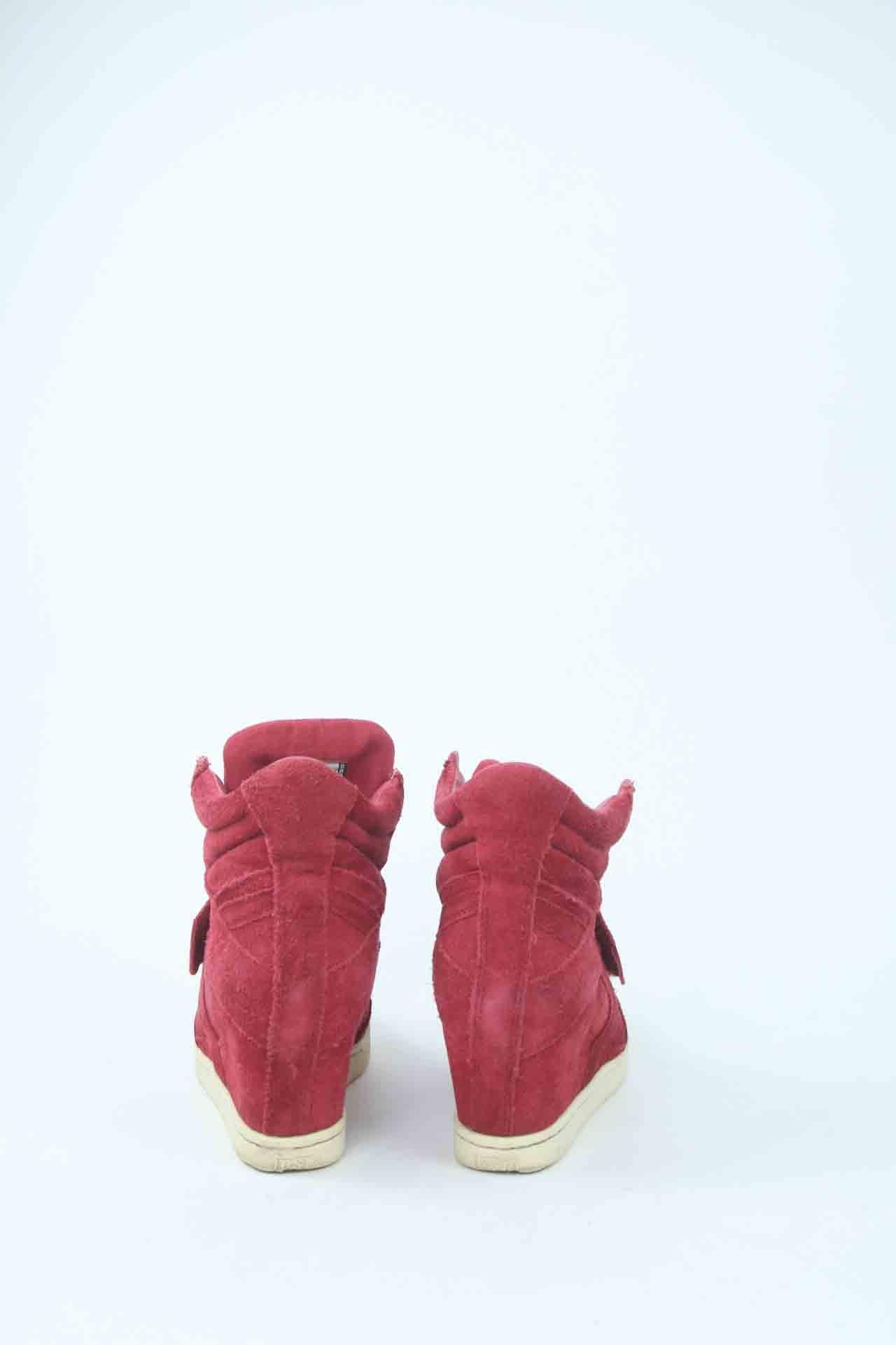 Baskets à talons Ash  Rouge