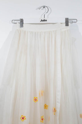 Mi-longueur Mii  Blanc