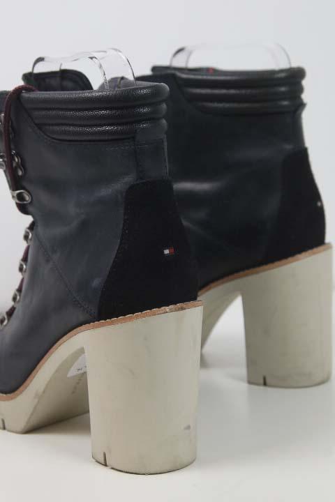 Bottes à lacets Tommy Hilfiger  Noir
