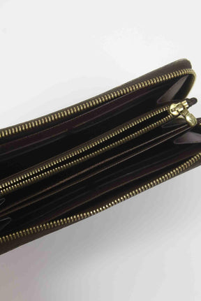 Portefeuille Louis Vuitton Zippy Marron