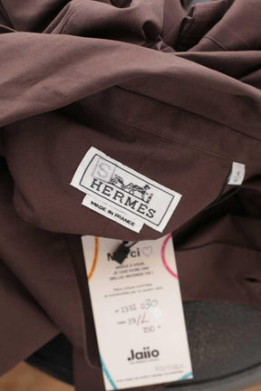 Chemise Hermès  Marron