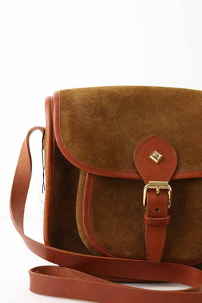 Bandoulière Herbert Frère Soeur  Marron