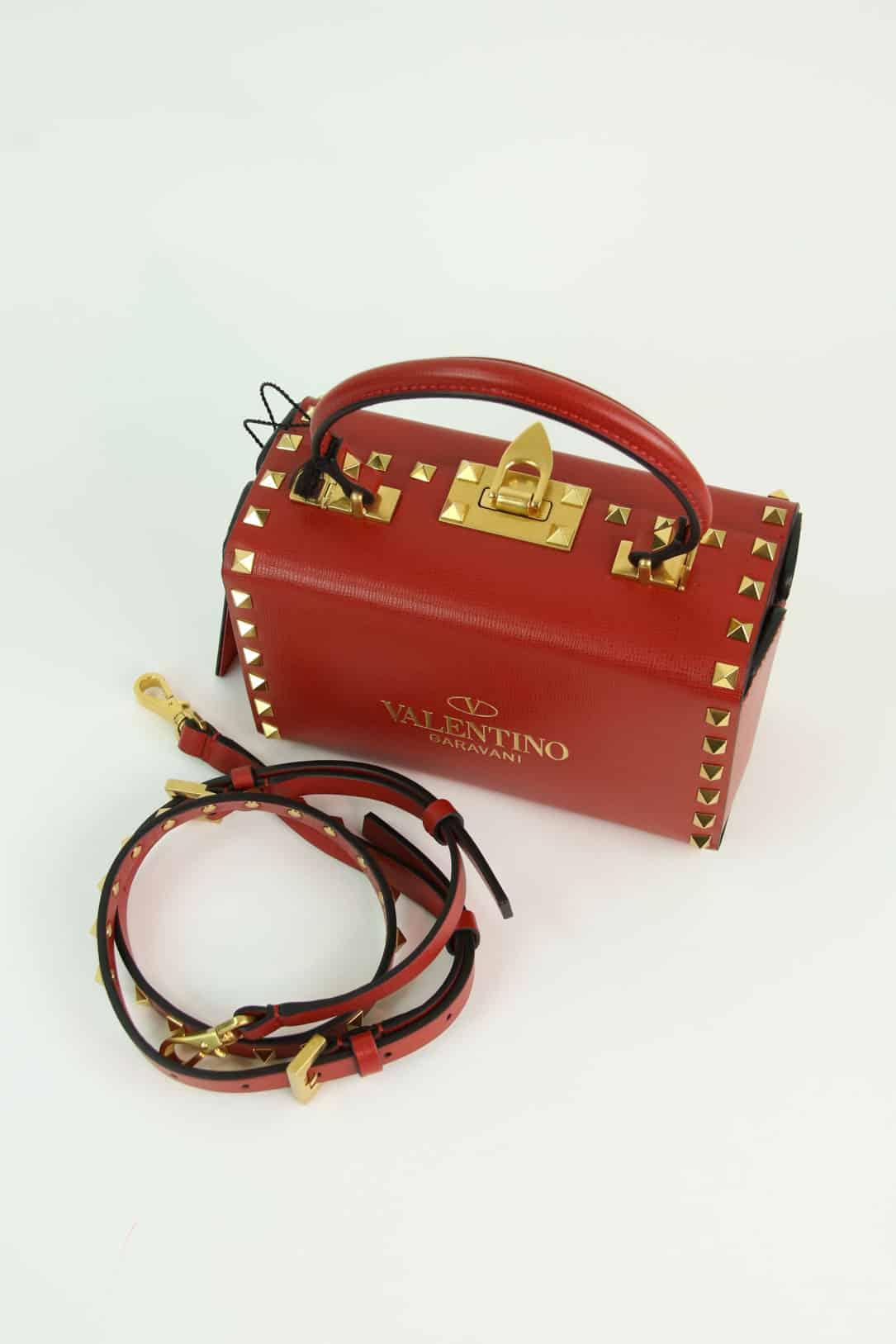 Mini sacs VALENTINO Rockstud Rouge