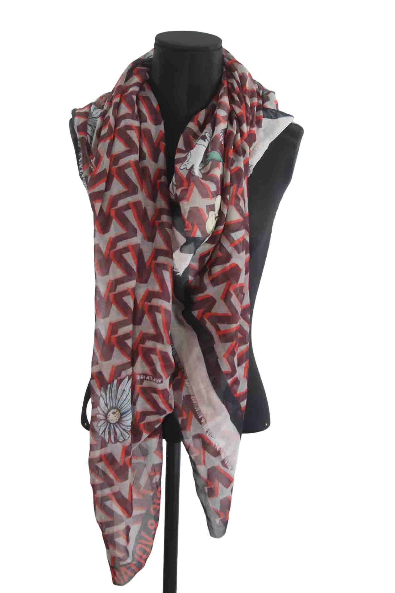 Foulard Zadig & Voltaire  Rouge