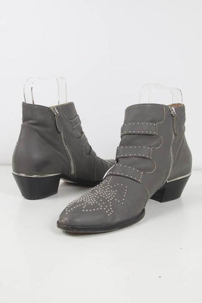 Bottes à boucles Chloé Susanna Gris