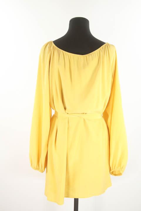 Sezane hotsell robe jaune