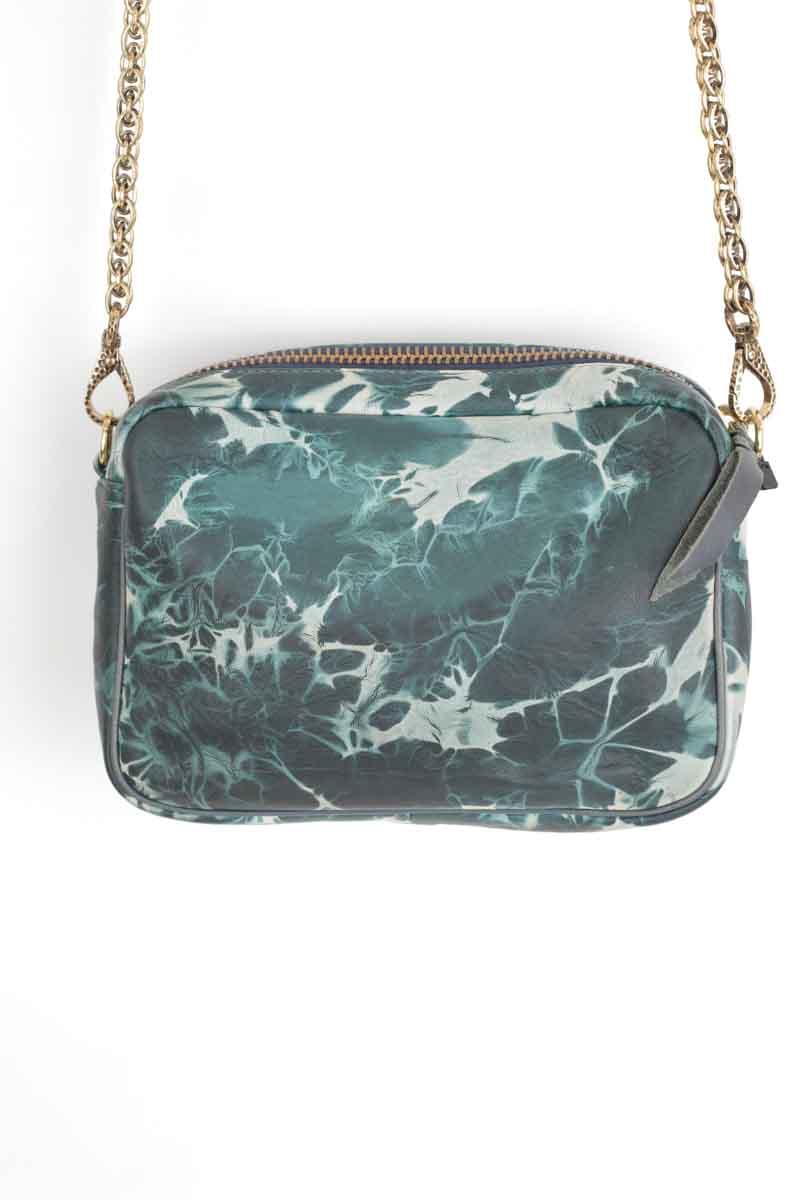 Bandoulière Claris Virot Charly Bleu