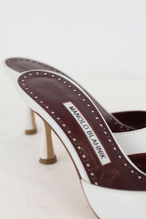 Talons Manolo Blahnik  Blanc
