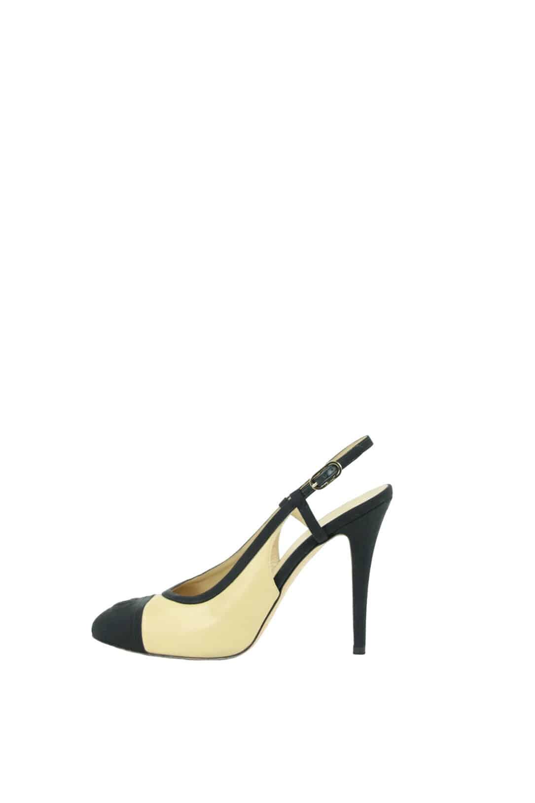 Sandales à talons Chanel  Beige