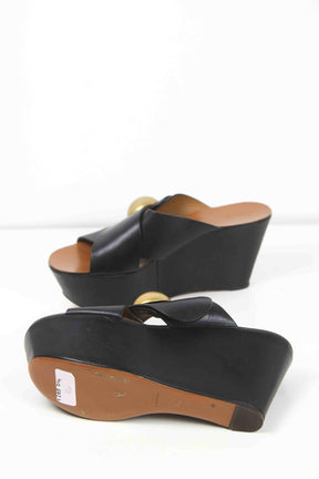 Mules Chloé  Noir