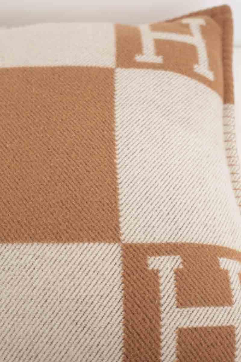 Lifestyle Plaid Hermès  Marron