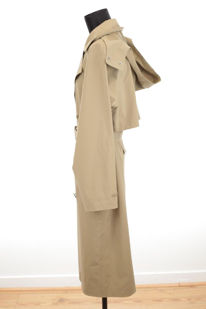 Trench-coats Lacoste  Beige