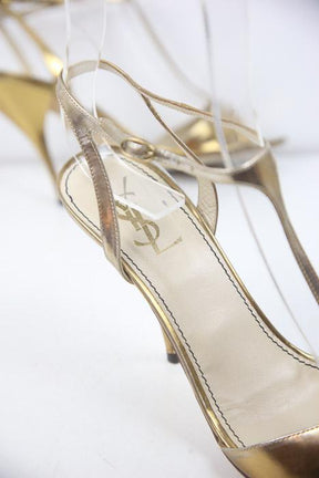 Talons Yves Saint Laurent  Doré