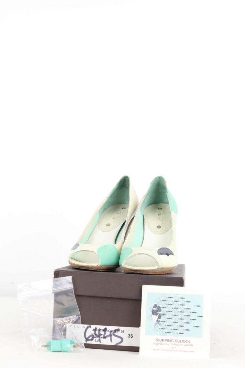 Talons Celine  Blanc