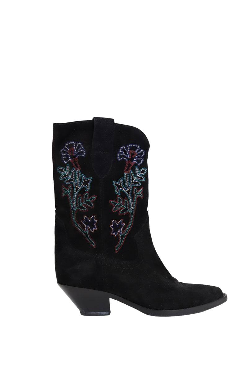 Bottes de cow-boy Isabel Marant  Noir