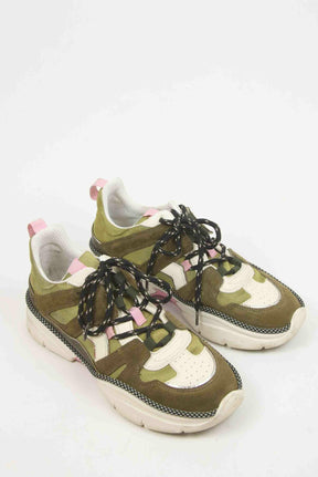 Baskets Isabel Marant Kindsay Kaki