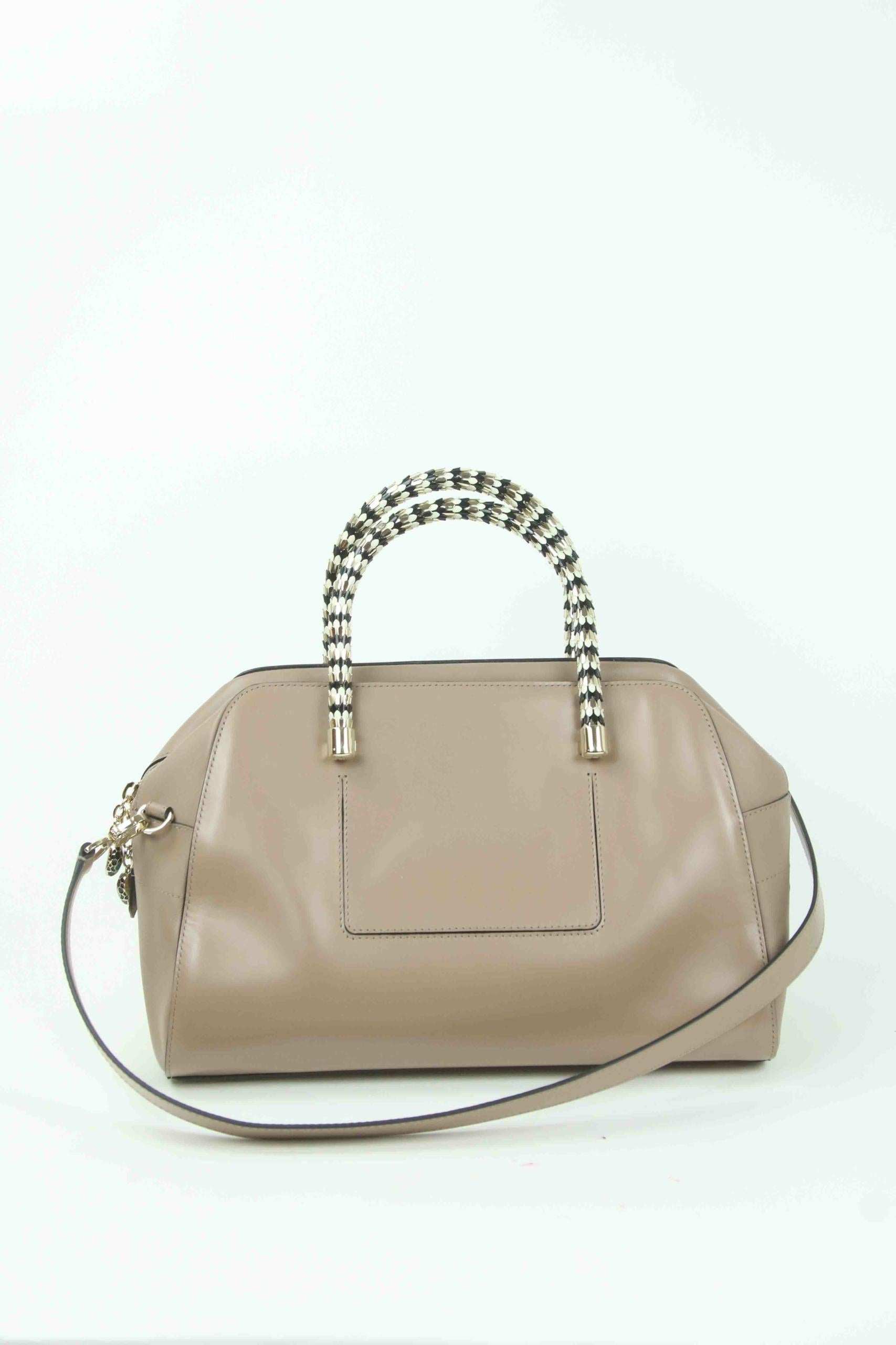 Sacs à main Bulgari Serpenti Marron