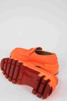Mocassins Christian Louboutin  Orange
