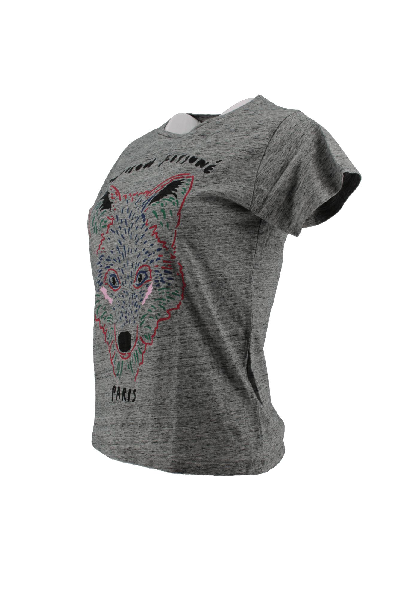 T-shirts Maison Kitsune  Gris